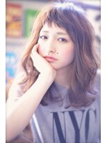 エース (ACE)&nbsp;ACE LA ピンクベージュ×ショートバング