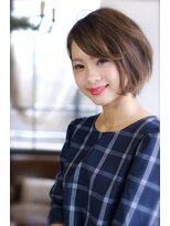 ユーフォリア(Euphoria)&nbsp;ナチュラルショートボブ