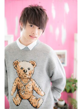 ミック ヘアアンドビューティー 大山店(miq  Hair&Beauty) イケメン度UP！ちょい甘めの、自然体ショートa