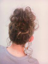 ヘアメイク ポルテ(HAIR MAKE PORTE)&nbsp;ルーズお団子アレンジ☆