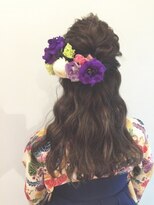 キャンバス バイ ネオリーブ 横浜西口(Canvas by neo.)&nbsp;卒業式ヘアセット袴着付☆ふんわりハーフ