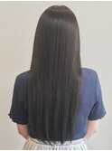 刈り上げセンターパートクラゲヘアーオリーブグレー27