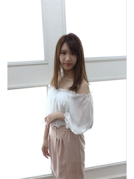 バグズ ヘアデザイン 桔梗が丘店(Baguz HAIR DESIGN) レイヤーストレートスタイル