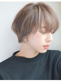 ふんわりハンサムショートマッシュ