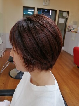 サンクスヘアー(Thanks hair) Thanks  hair     ディープレッド