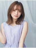M.SLASH新百合ヶ丘/外ハネミディ/シースルーバング/グラデカラー
