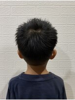 えほん美容室&nbsp;キッズの刈り上げ爽やかスタイル♪