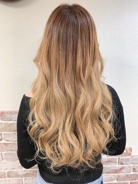 ルフレ 新宿本店1st(Reflet) 《グラデーション×プルエクステ》#新宿#新宿三丁目#髪質改善