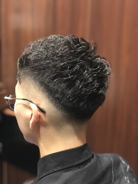 ヒロギンザ 田町店(HIRO GINZA) スキンフェード×パーマ