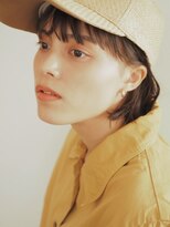 バッタ(Batta)&nbsp;「KENTA」マッシュバング×ベージュカラー