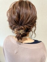 スーパーカット 元町店(SUPER CUT)&nbsp;結婚式　ヘアセット　編み込み