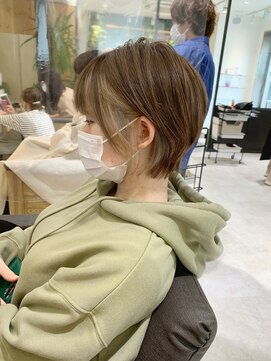 ルディー バイ ヘアーポケット(rudii by HAIR POCKET) ショート×フェイスフレーミング