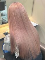 ベレーザ 渋谷(BELEZA)&nbsp;ba744_透明感グレーベージュシースルーバンクハイトーンカラー