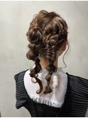 【札幌円山　ヘアセット/ツインテール/結婚式/パーティー】