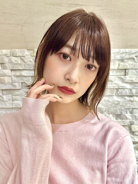 ネオリーブギンザ 銀座店(Neolive GINZA) 【Neolive片桐雄一】簡単外ハネヘア×シースルー前髪 銀座