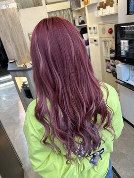 ヘアーグランデシーク(Hair Grande Seeek) ピンクエクステ