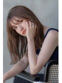 20代30代/大人可愛い/小顔ひし形/ウルフ/ナチュラルボブ
