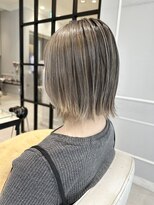 ネオリーブギンザ 銀座店(Neolive GINZA)&nbsp;(銀座) シャドールーツ　バレイヤージュ　切りっぱなしボブ