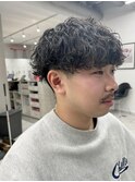 波巻きパーマツイストスパイラルパーマメンズ万代新潟駅