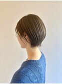 丸みショートボブ