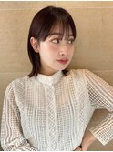 ◎ボブ/ロブ/切りっぱなし/前髪/顔周りカット/銀座一丁目