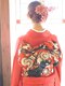 クラク 笹塚店(KURAKU)の写真/《電話でお問い合わせください♪》“大切な日”の着付け&ヘアセットはKURAKU笹塚で！特別な日を華やかに。