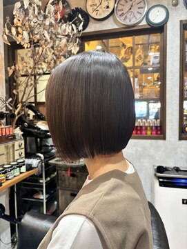カフェアンドヘアサロン リバーブ(cafe&hair salon re:verb) 髪質改善縮毛矯正＋カラー