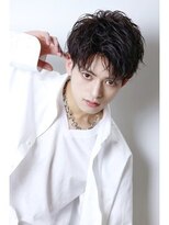 リップス レイ ギンザ(LIPPS Ray GINZA)&nbsp;ツーブロックコンマバングスパイラルツイストパーマ