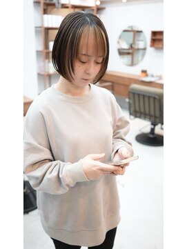 ライカ(laica) 10代20代30代40代小顔似合わせボブ大阪ボブ天六美容室天満美容室