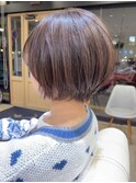 【 Ｉ. 】30代からの襟足すっきり前下がりショートボブ　川口