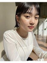 ソワ オモテサンドウ(SOIE OMOTESANDO)&nbsp;【表参道ソワ】耳掛けシンプルボブ