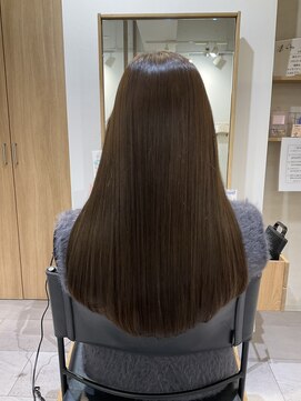 クク(coucou) 髪質改善ストレート×ロングスタイル