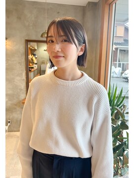 ミモザ(Mi.mosa) 春日/大野城/ミニボブ/ニュアンスボブ/20代/30代/40代