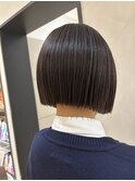 切りっぱなしボブ