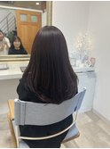 ショコラピンクのレイヤースタイル