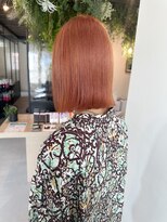 ラフ バイ へアーフリーティー(Laf by Hair freety)&nbsp;コーラルオレンジカラー