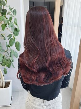 エン(eNN)の写真/【髪質改善カラー】圧倒的デザインカラーの支持率で”あなたに1番似合う”をご提案＊カラー×TRで髪質改善!