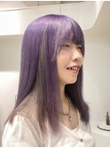 ◎ブロンドハイトーンカラーデザインカラーアンブレラカラー金髪