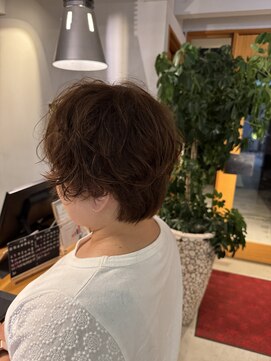 チェロ(CHERO) ★美髪パーマスタイル＃モテ髪＃大人ショート＃クリームパーマ