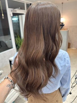 メゾン(Maison) 透明感ブラウン　【ブラウン/髪質改善/ブリーチなし/カラー】