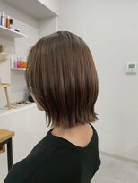 ウル 岡山駅店(ULu.)&nbsp;髪質改善トリートメントブリーチ無し縮毛矯正20代30代前髪長め