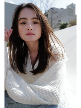 【髪質改善】王道透け感カラーで大人っぽく