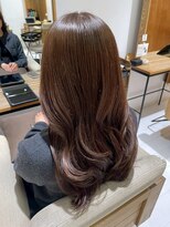 ヘアリゾート粋 リマ 銀座店(lima)&nbsp;透明感カラー/チョコレートブラウン/ロングレイヤー