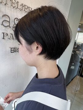 アトリエファゴ ハナミズキ店 【Yuine】襟足スッキリ！ショートスタイル