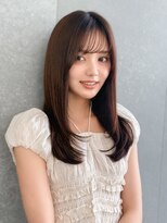 ロンドクレール 川崎(Lond clair) 似合わせカット/ダークアッシュ/バタフライカット/川崎22