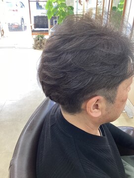 ヘアメイク ルポ(Hair Make rePos) ブルーシルバーカラー