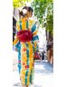 【丸ごとパック】浴衣レンタル(小物付き)＋着付け＋ヘアセット