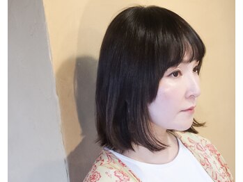 ヘアリメイク チョコミント(Hair Re Make ChocoMint)の写真/住宅街に佇む少人数空間の【ChocoMint】大型店が苦手な方や人目を気にせず施術を受けたい方から好評♪