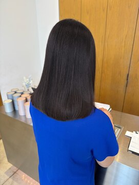 カッツ 東尾道店(CUT S) 艶さらストレートパーマ