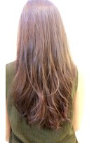 ルークス 中央林間(LOOOKS)&nbsp;ハイトーンで透け感を、色素薄めヘアカラー